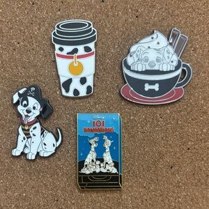Disney 101 Dalmatians Disney Pin Collection